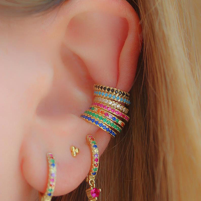 Ear Cuff No Piercing - Brinco de Orelha Tipo Cuff com