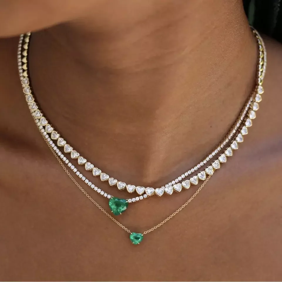 Tennis Bracelet Cubic - Nova Moda 2026 Colar de Corrente