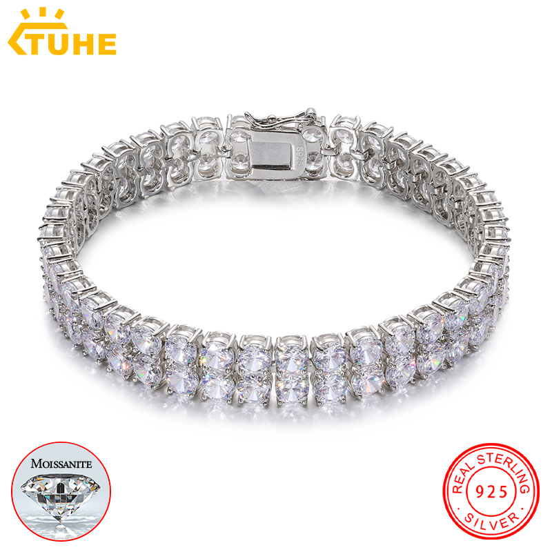 Tennis Bracelet Cubic - Pulseira de tênis unissex TUHE com