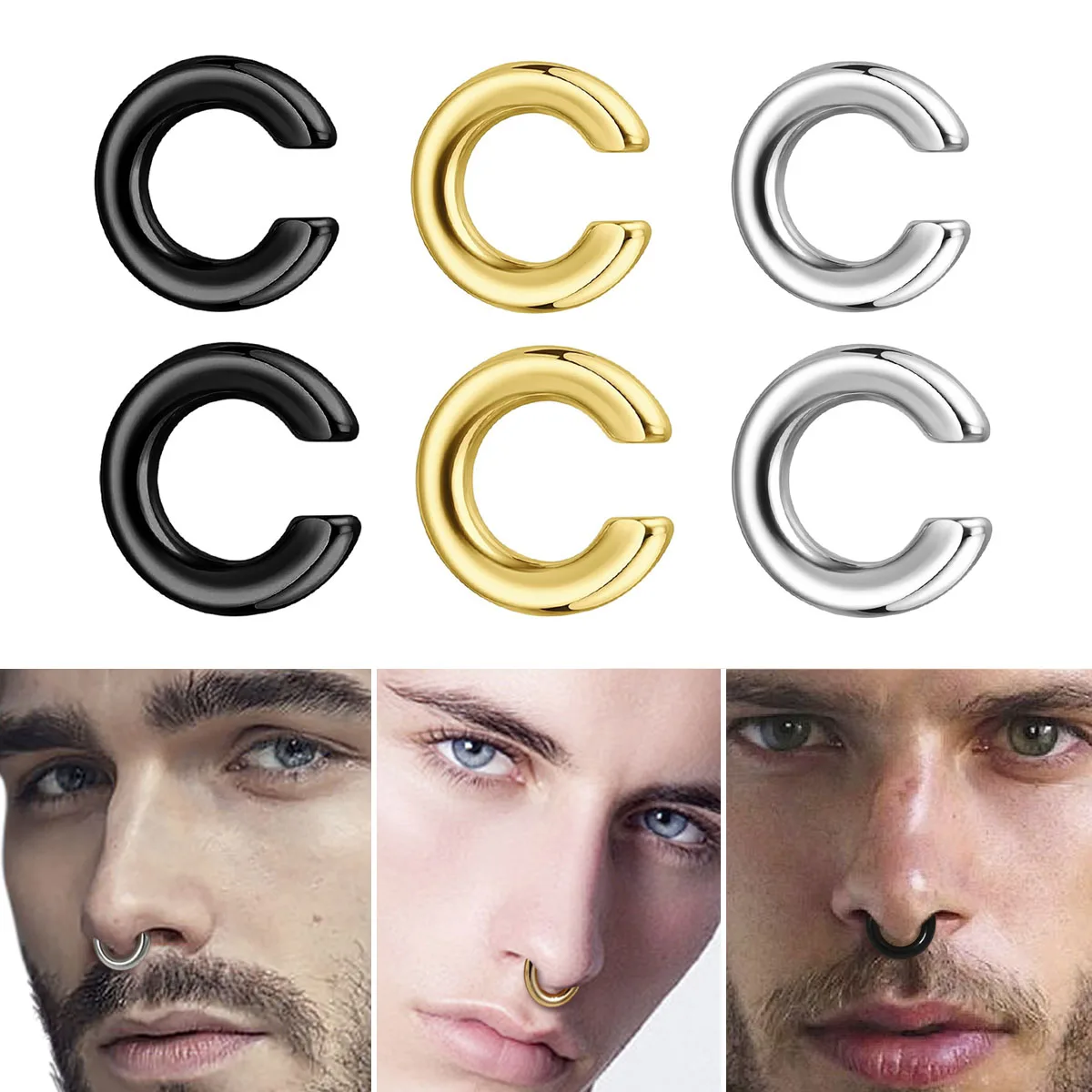Ear Cuff No Piercing - 1 unidade de Brinco de Orelha