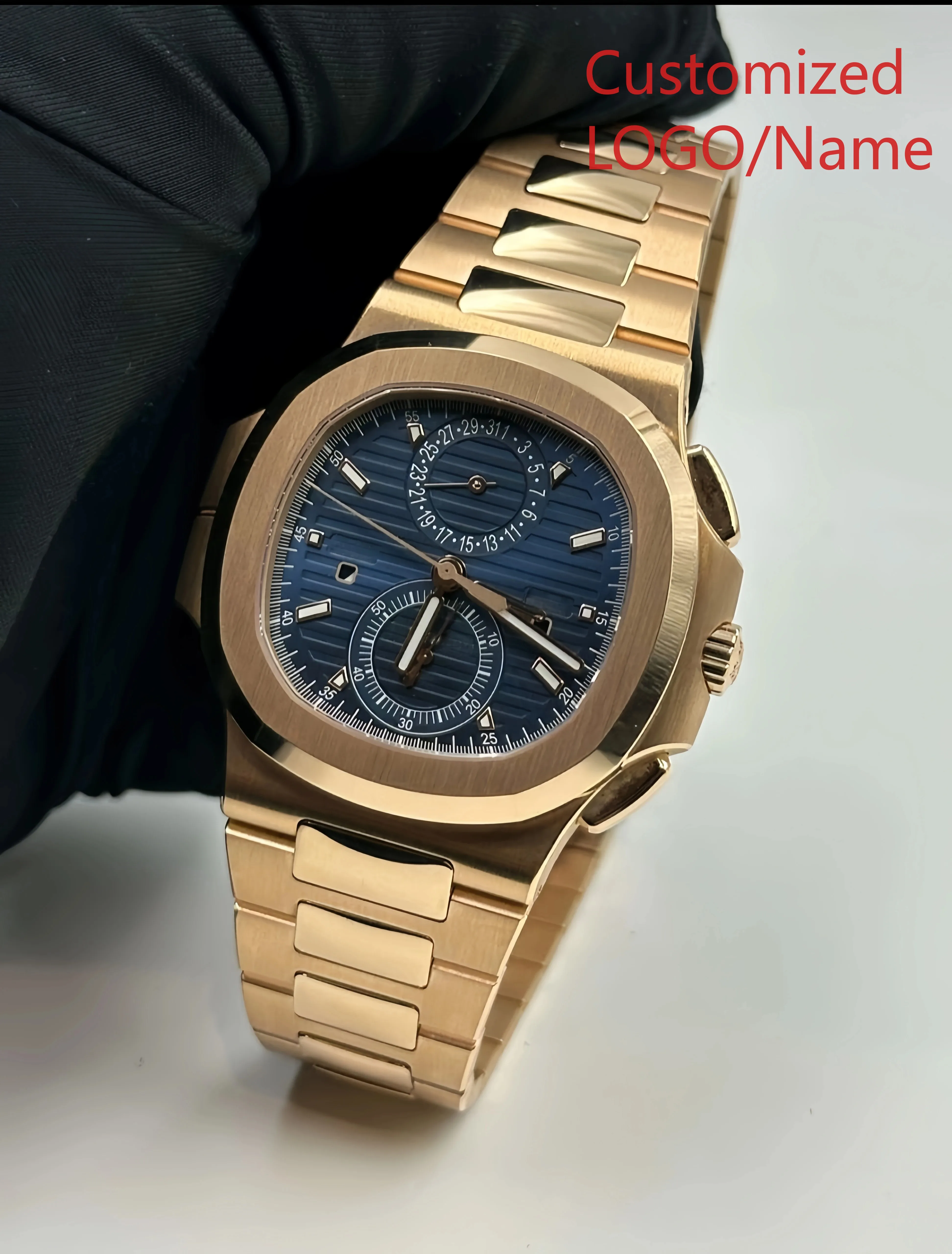 Automatic Watch Winder - Relógio Mecânico Automático Masculino Luminous Sapphire