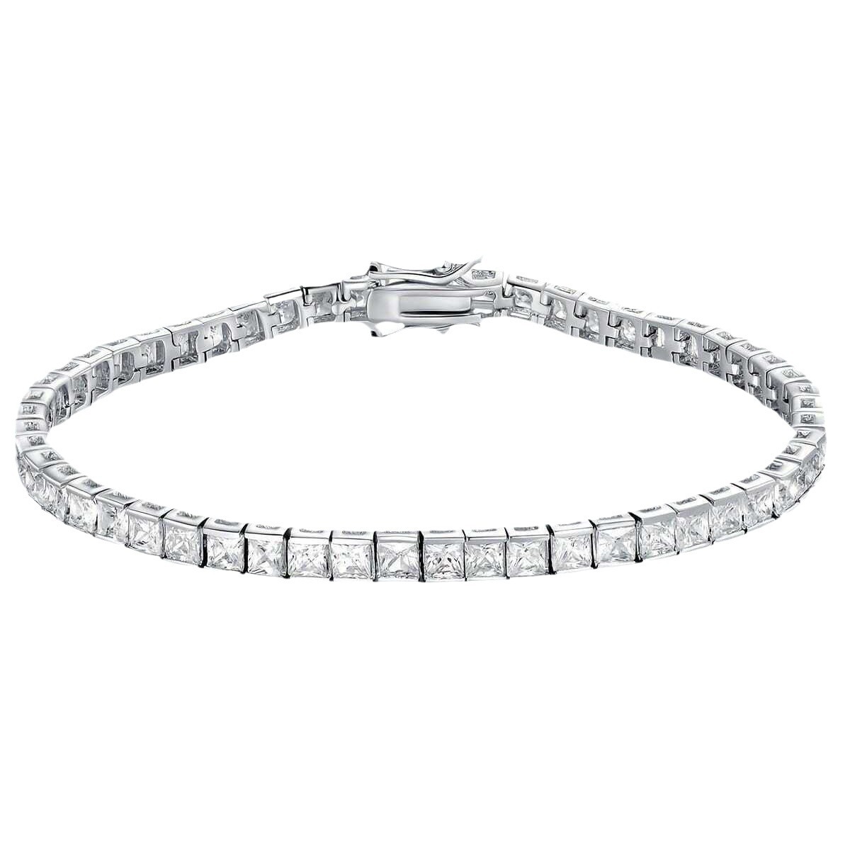 Tennis Bracelet Cubic - Marca de moda tênis pulseira princesa