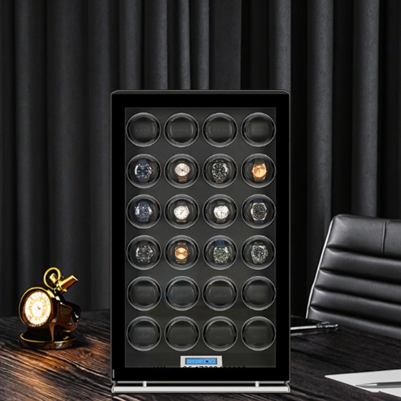 Automatic Watch Winder - Caixa de Relógio Automática de Luxo,