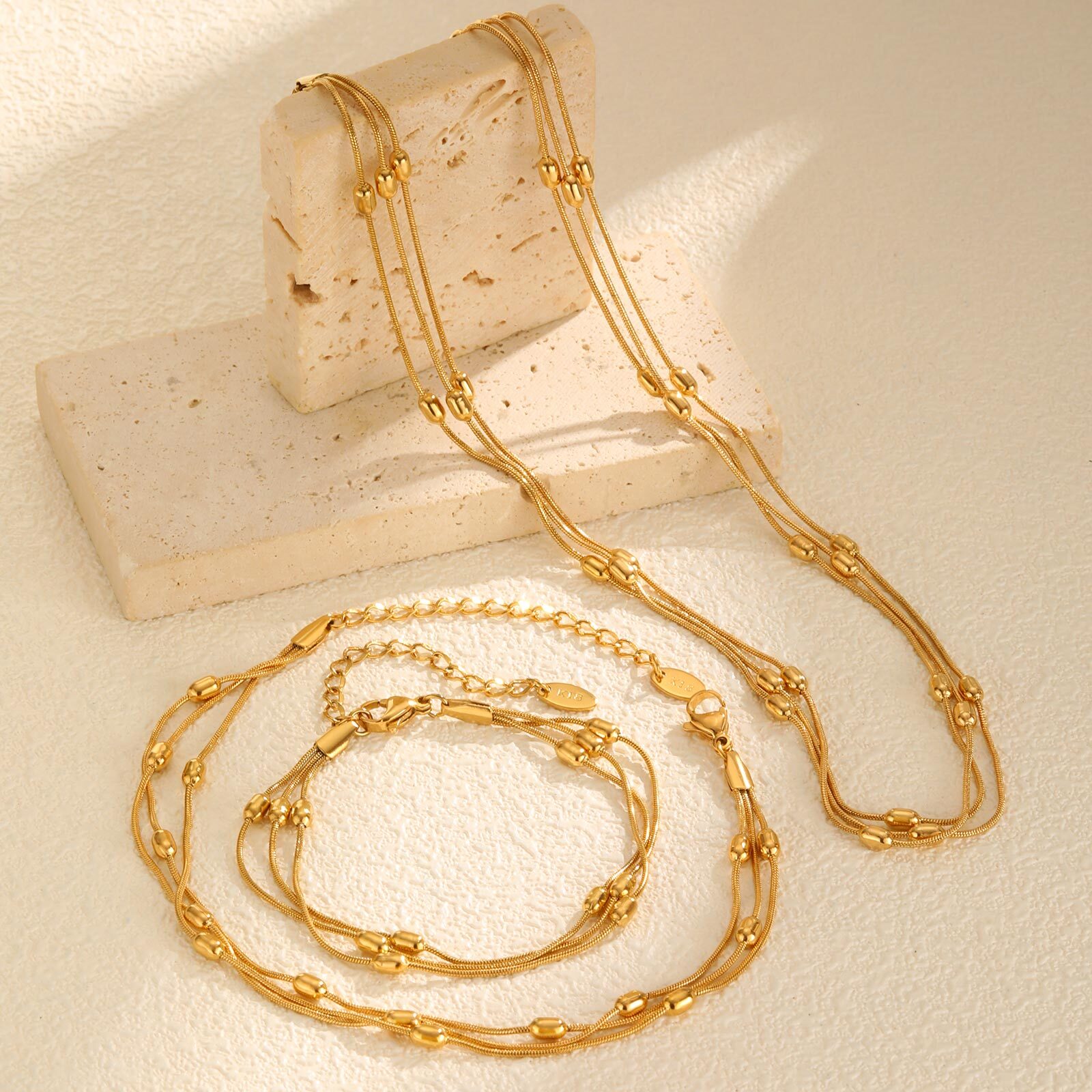 Vnox verão aço inoxidável três - Jc Jewelry & Watches avaliação e preço