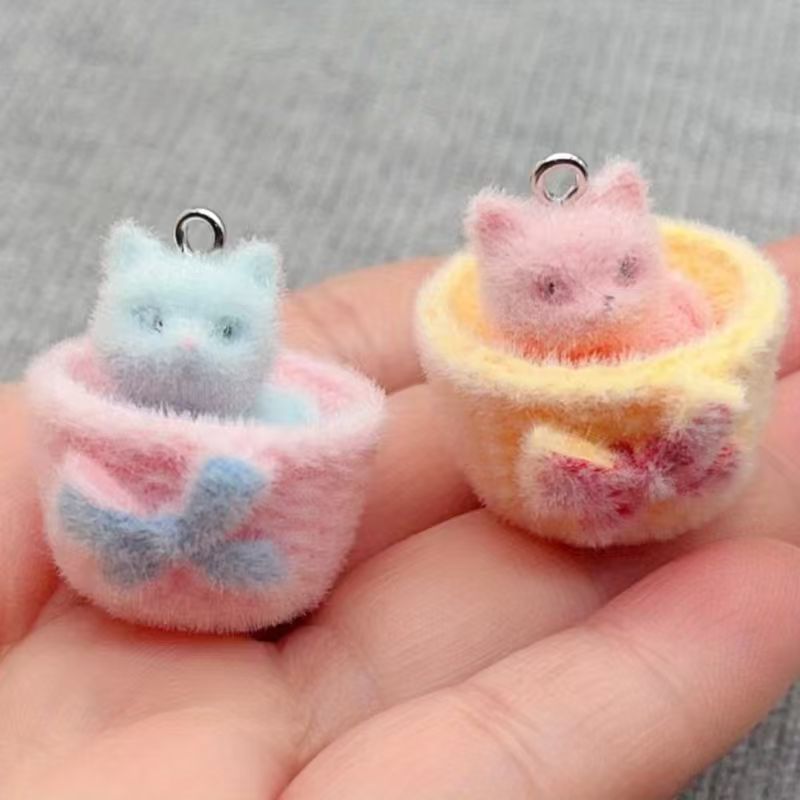 4 peças de pingente de gato em - Drop Earrings avaliação e preço