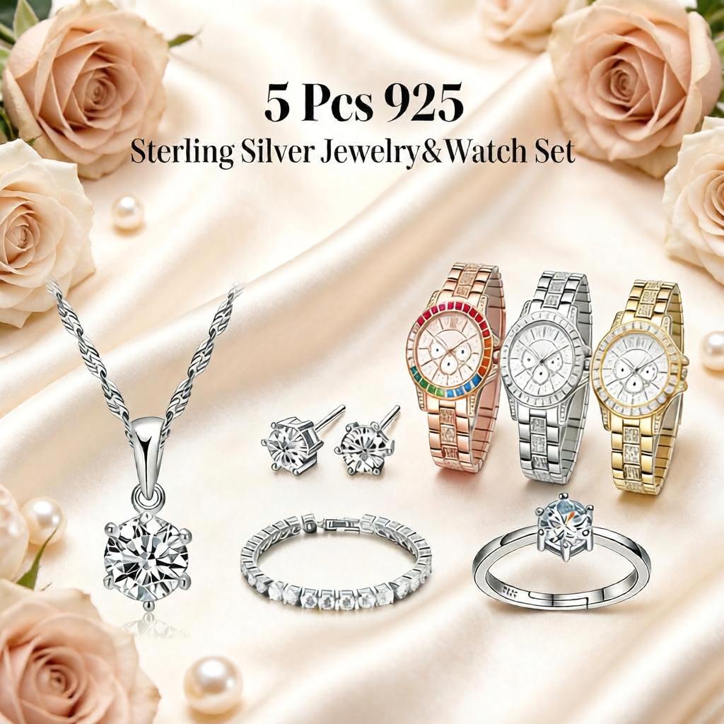 Conjunto de Colar e Brincos de - Best Jewelry Watches Women avaliação e preço
