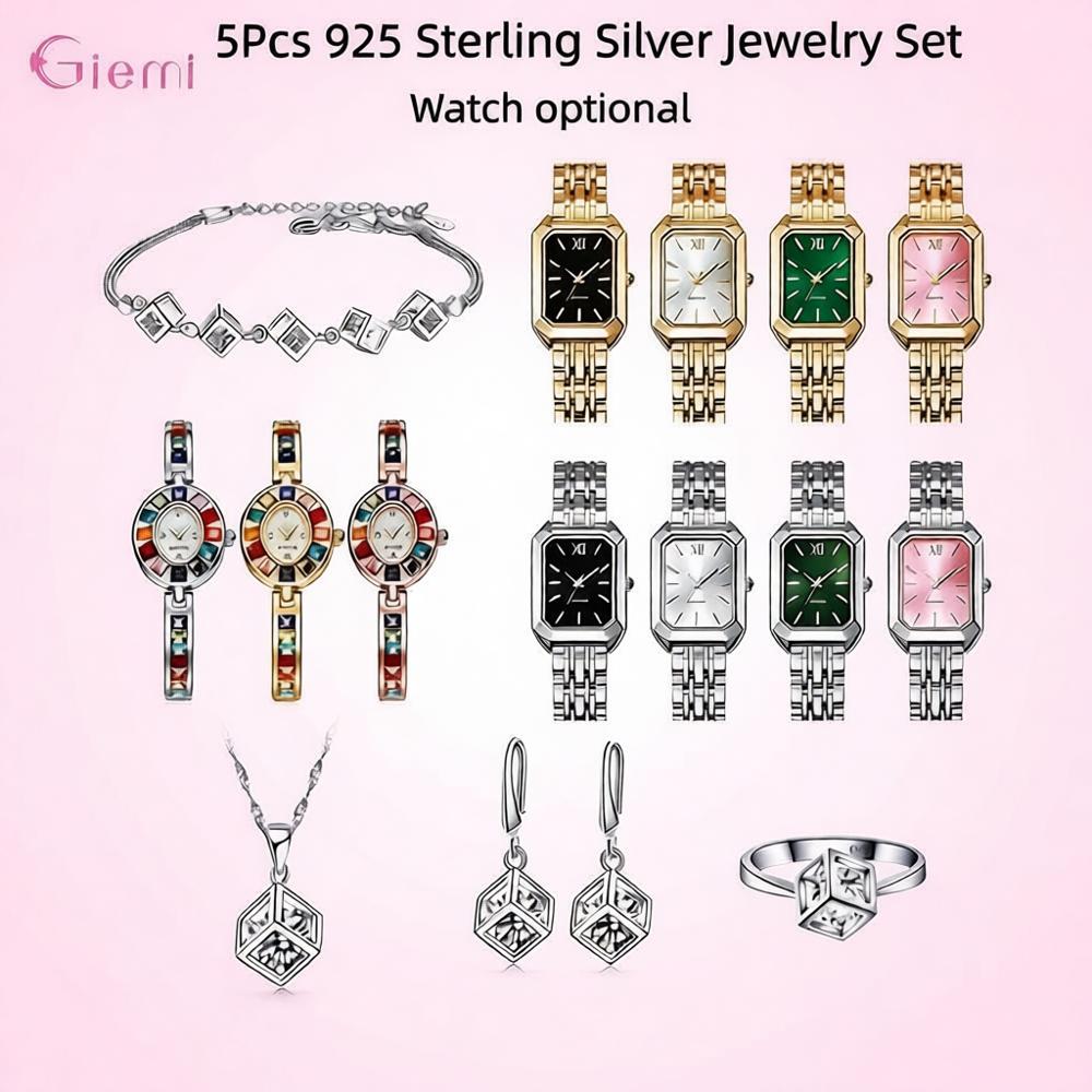 Conjunto de Colar e Brincos de - Best Jewelry Watches Women avaliação e preço