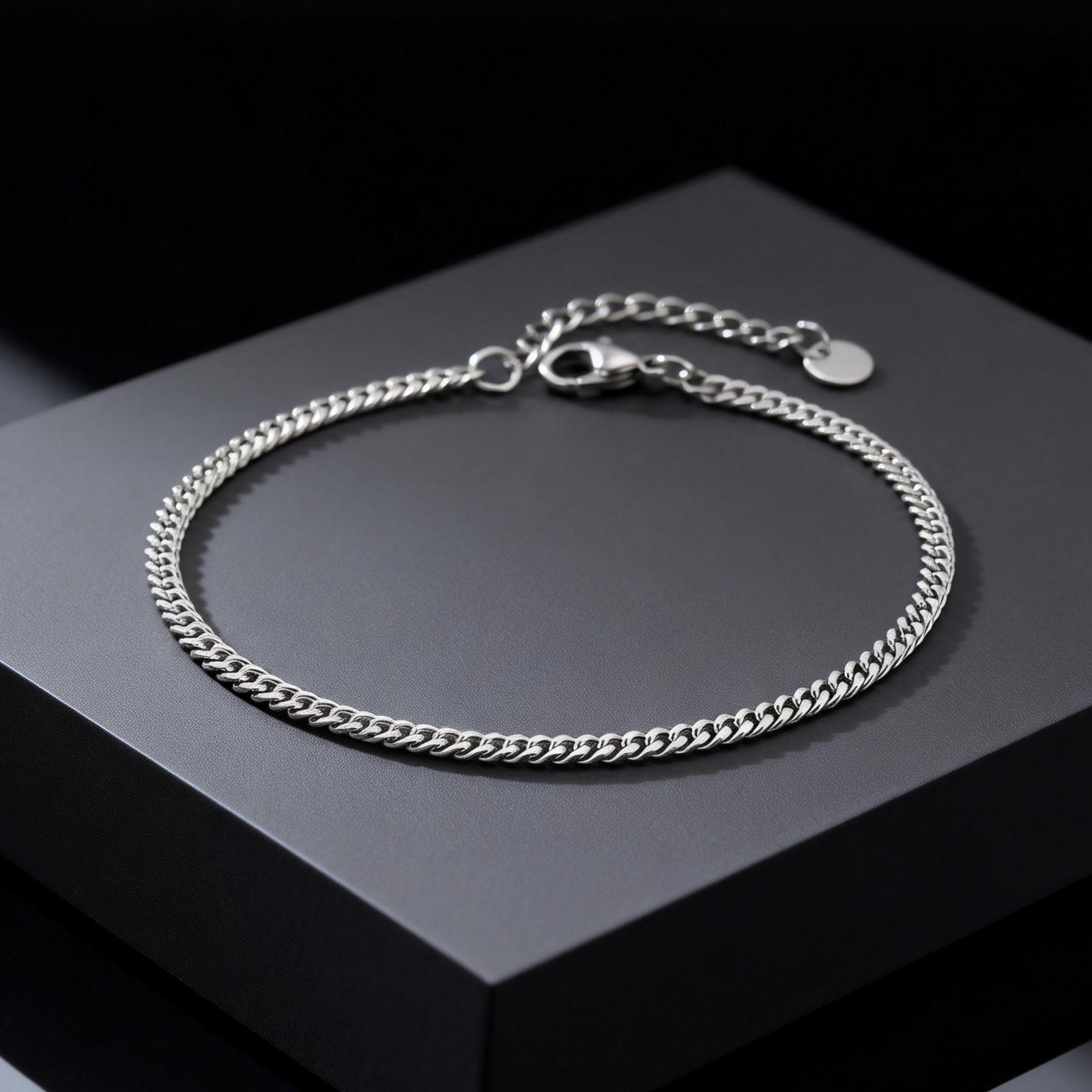 Tornozeleira Minimalista de Aç - Jc Jewelry & Watches avaliação e preço