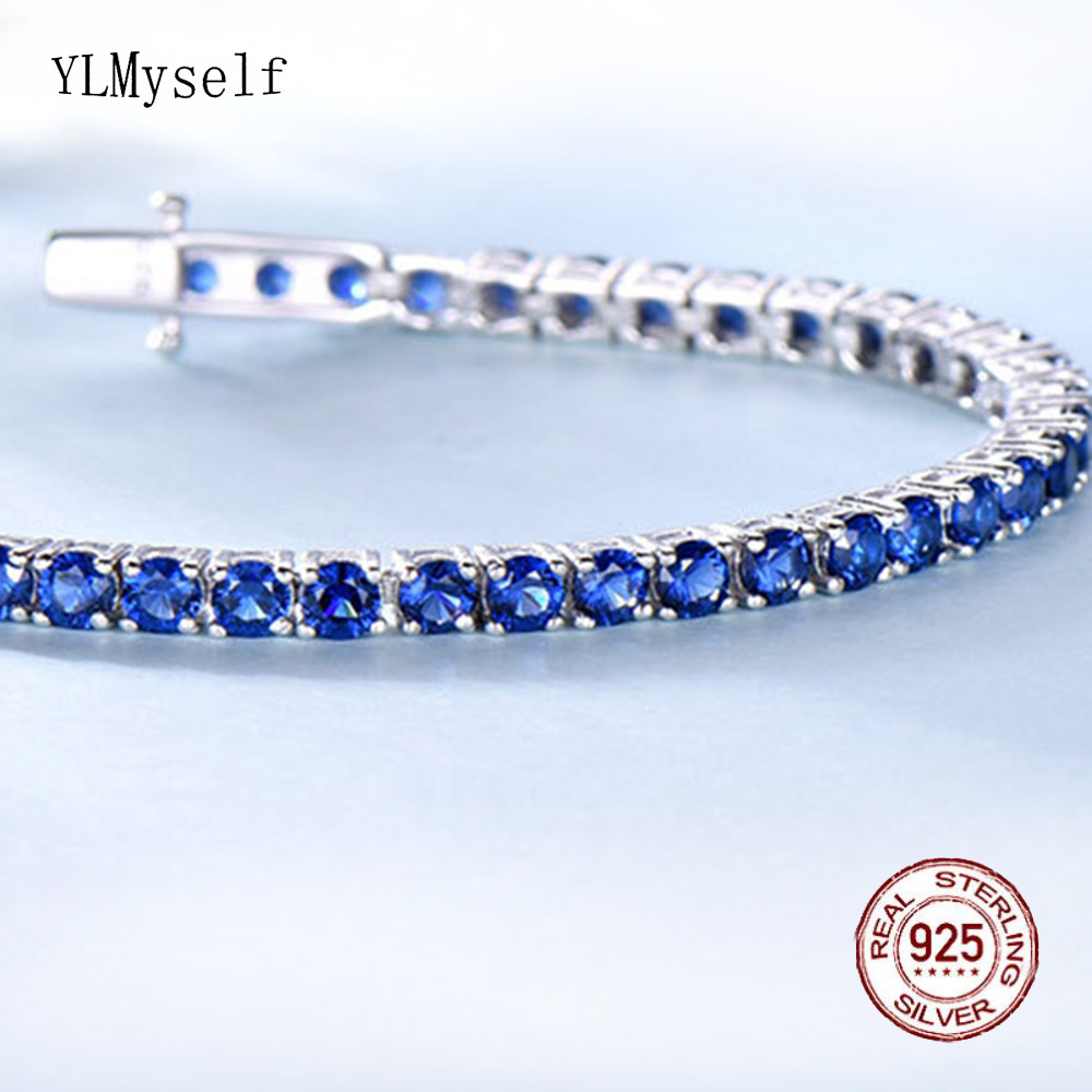 Pulseira de tênis de prata pur - Tennis Bracelet Cubic avaliação e preço