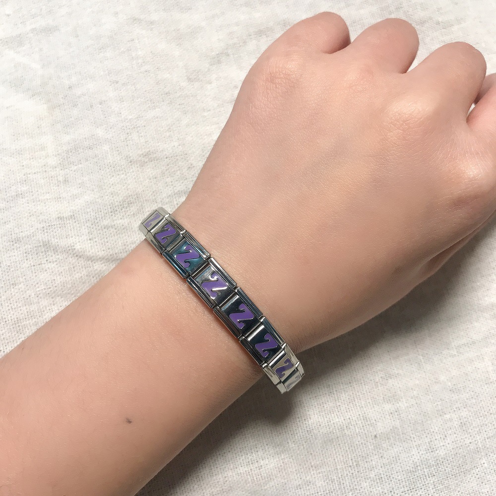 Pulseira Modular Italiana em A - Titanium Steel Ring avaliação e preço
