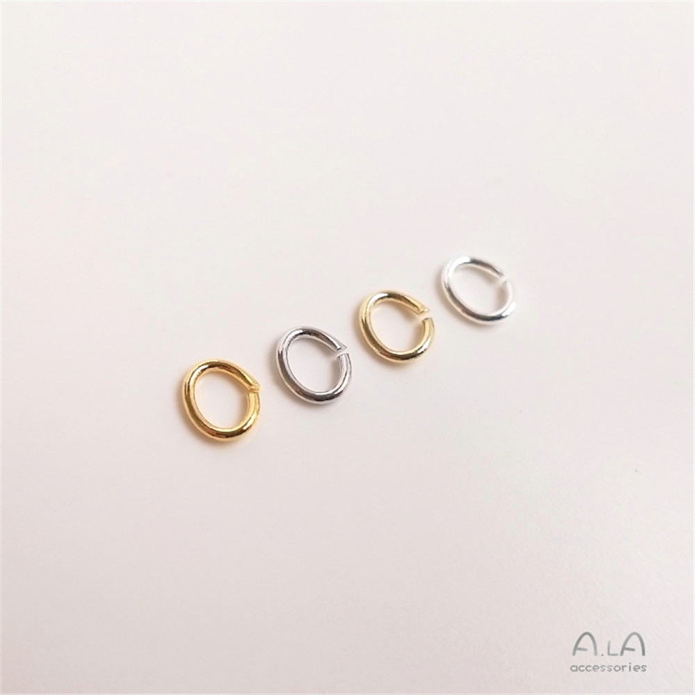 Anel Oval de Titânio 14K com O - Titanium Steel Ring avaliação e preço