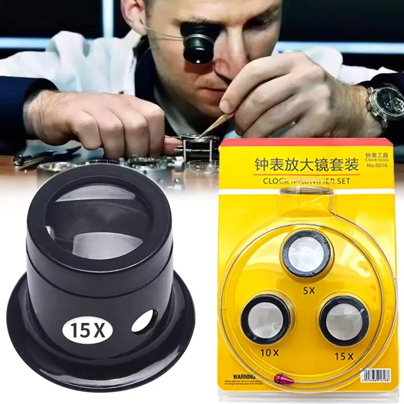 Conjunto de Lentes de Aumento  - Jewelry Watches Repair avaliação e preço