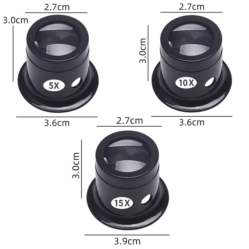 Conjunto de Lentes de Aumento  - Jewelry Watches Repair avaliação e preço