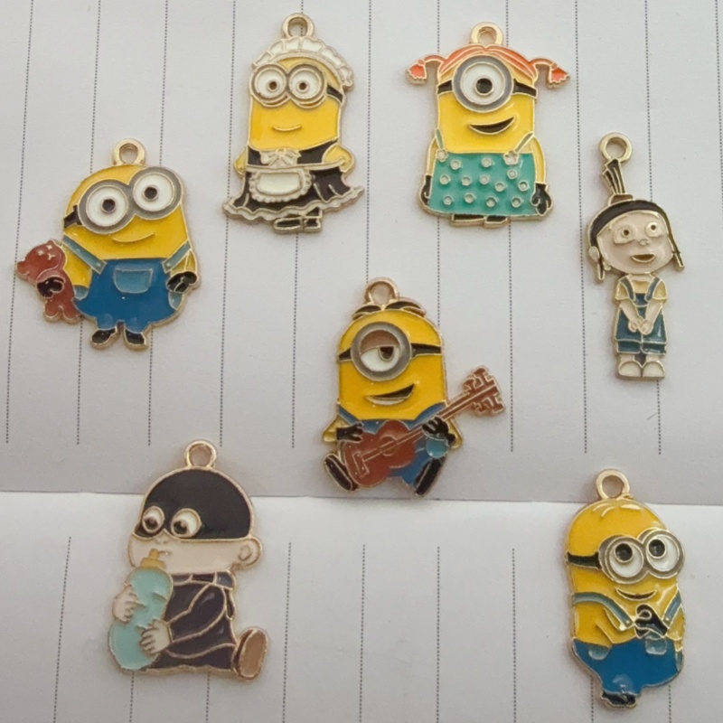 10 peças de pingente de desenh - Drop Earrings avaliação e preço