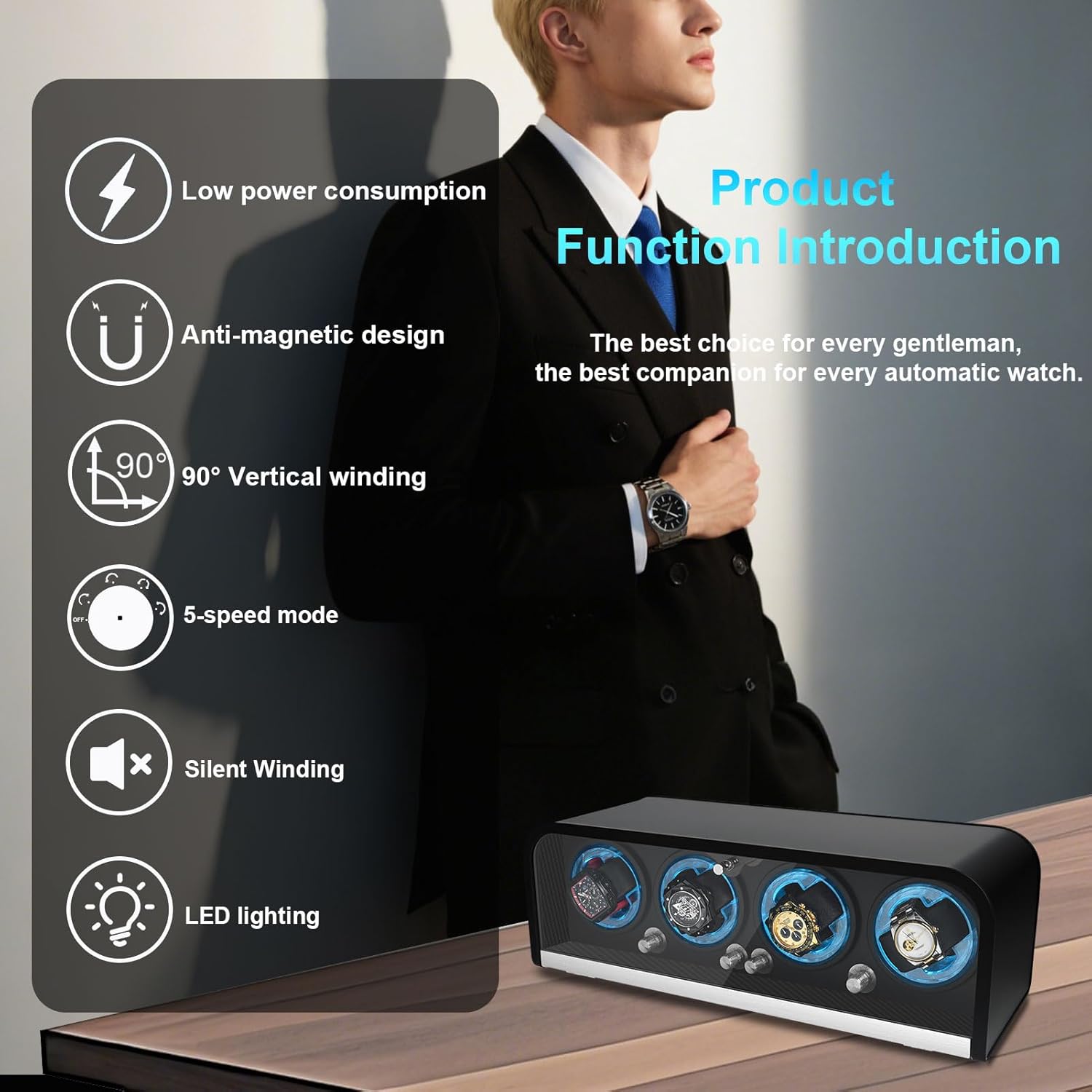 Enrolador de relógio para reló - Automatic Watch Winder avaliação e preço
