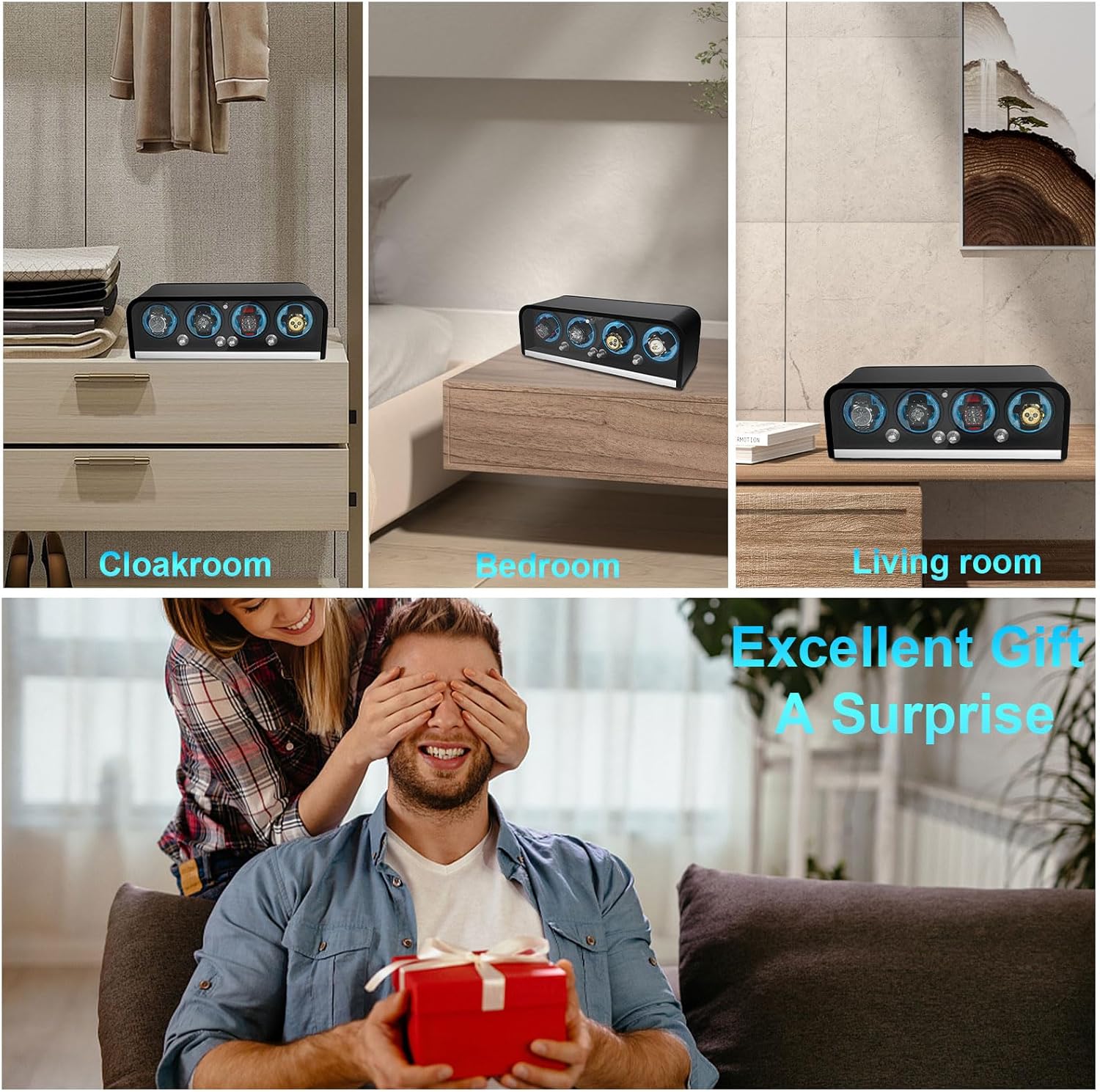 Enrolador de relógio para reló - Automatic Watch Winder avaliação e preço