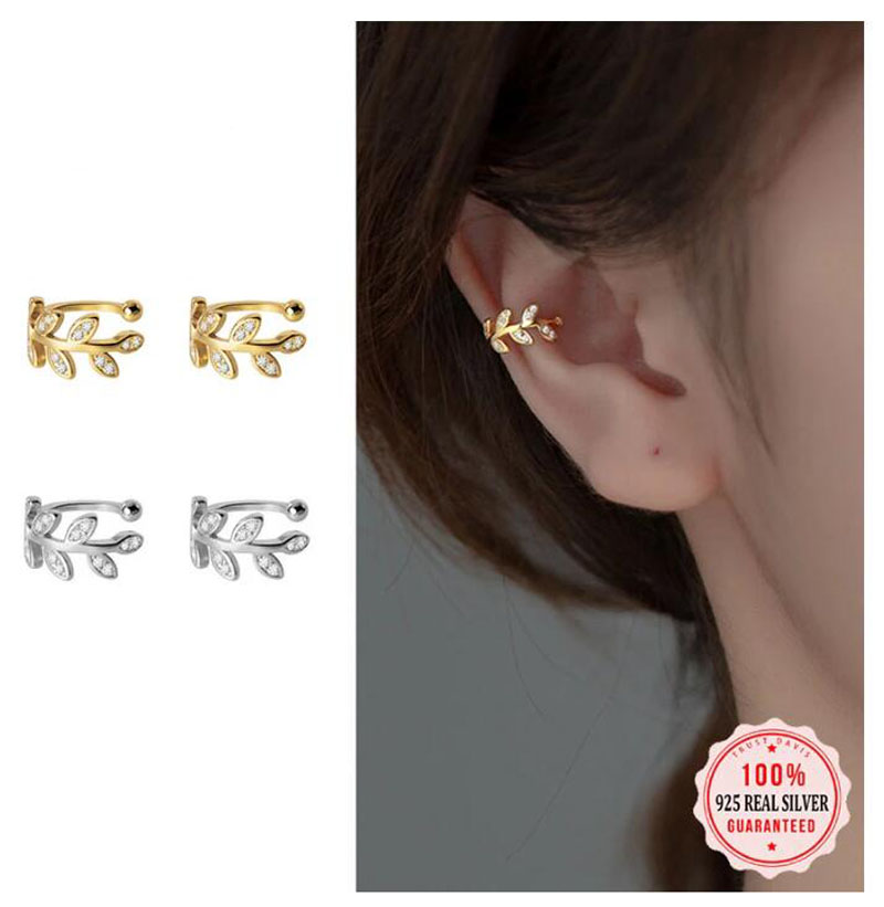 925 Prata Esterlina Punho Da O - Ear Cuff No Piercing avaliação e preço