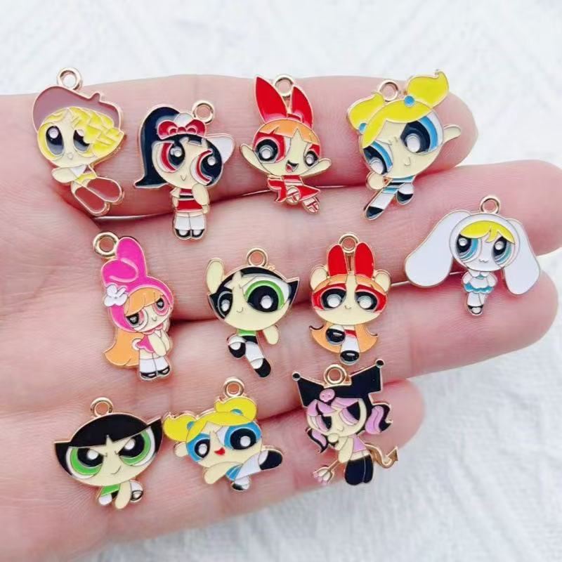 10 peças de pingente de menina - Drop Earrings avaliação e preço