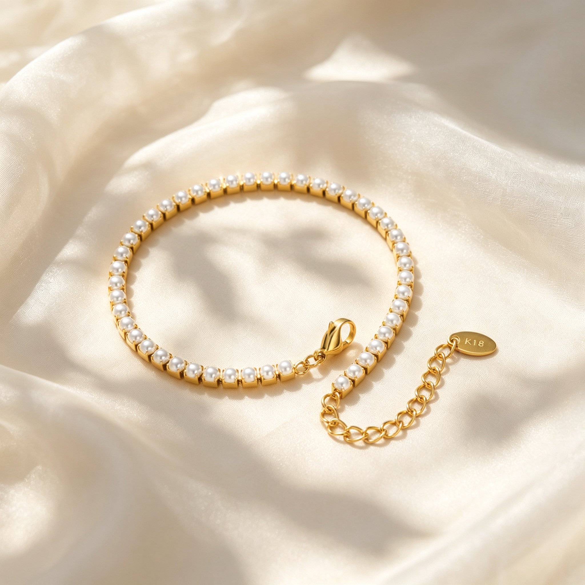 Tornozeleira Elegante de Pérol - Jc Jewelry & Watches avaliação e preço