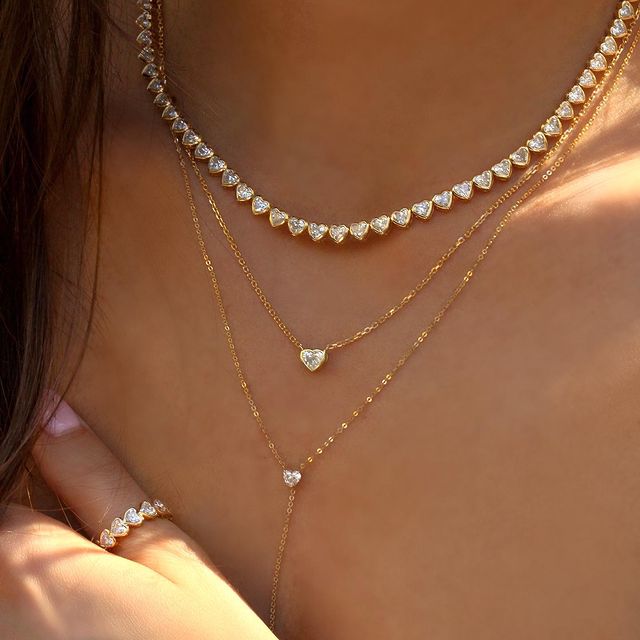 Nova Moda 2026 Colar de Corren - Tennis Bracelet Cubic avaliação e preço