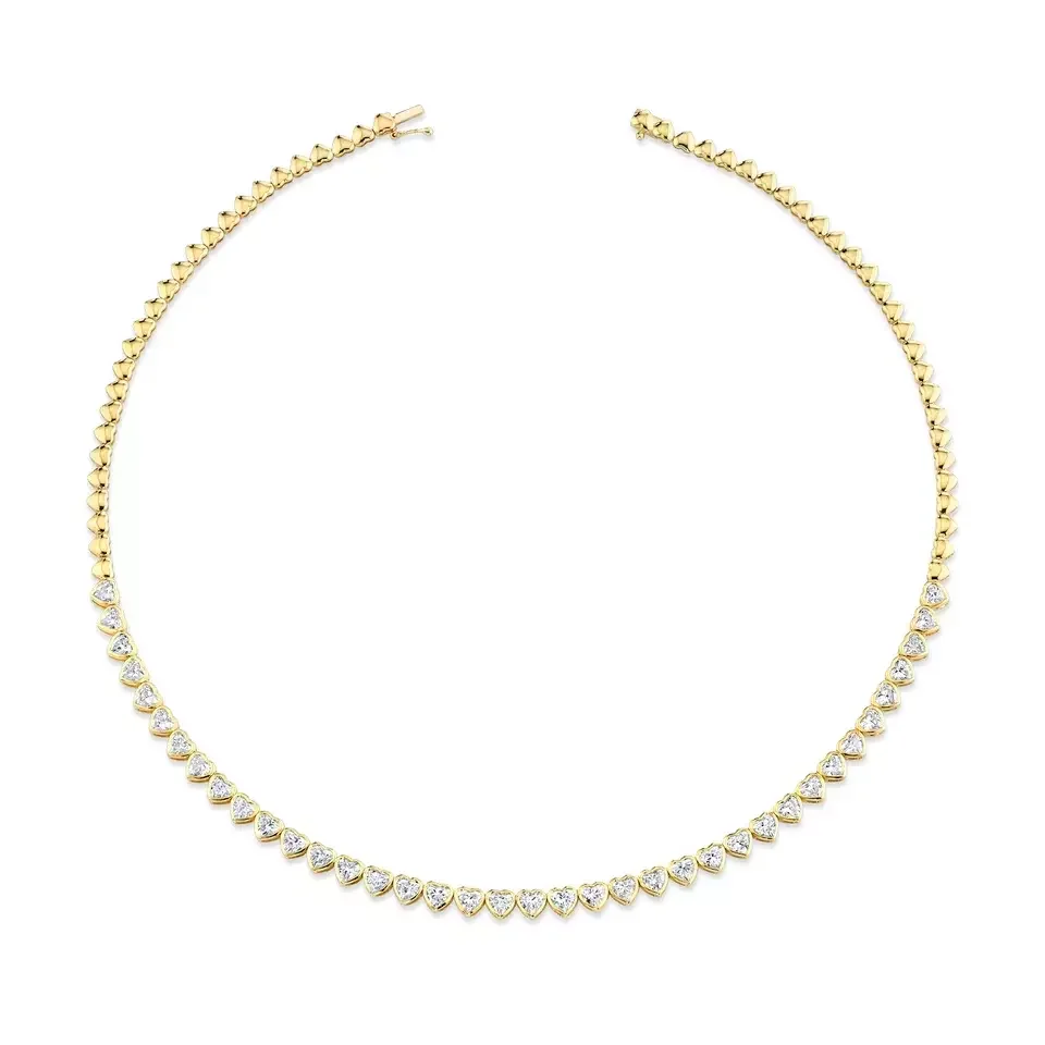 Nova Moda 2026 Colar de Corren - Tennis Bracelet Cubic avaliação e preço