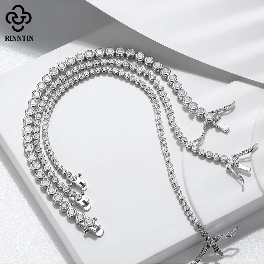 Rinntin pulseira de tênis bril - Tennis Bracelet Cubic avaliação e preço