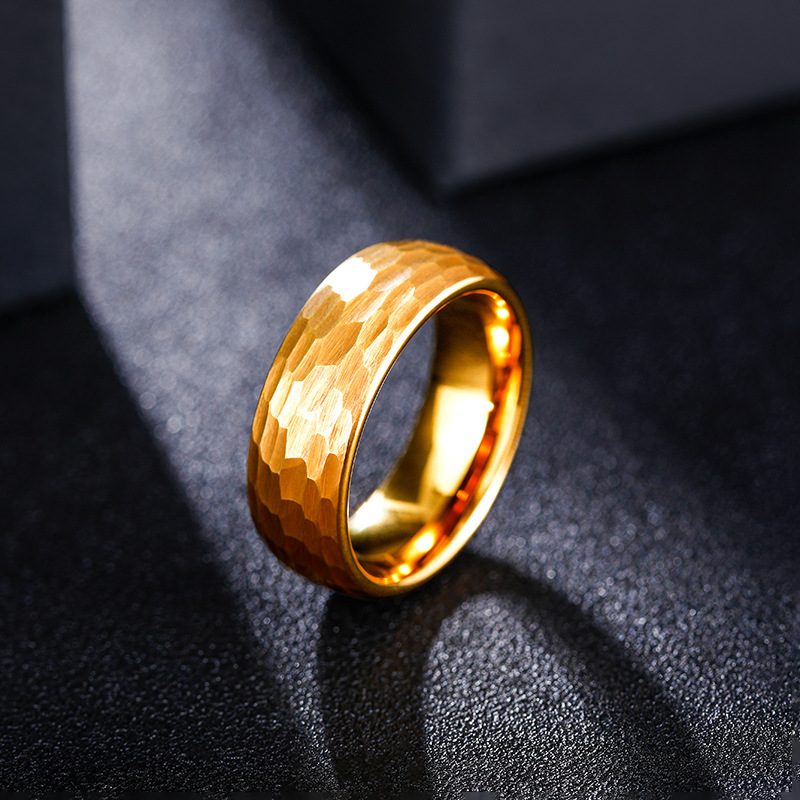 Anéis de titânio multifacetado - Titanium Steel Ring avaliação e preço