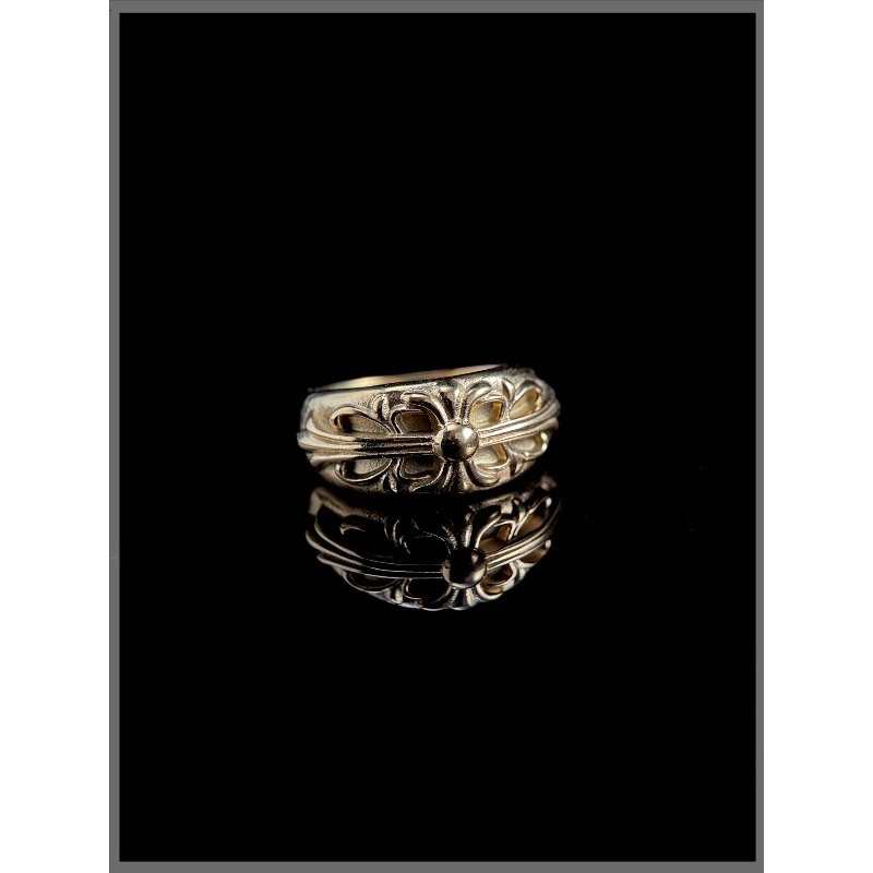 Anel Dourado Iris Joia Gótica  - Titanium Steel Ring avaliação e preço