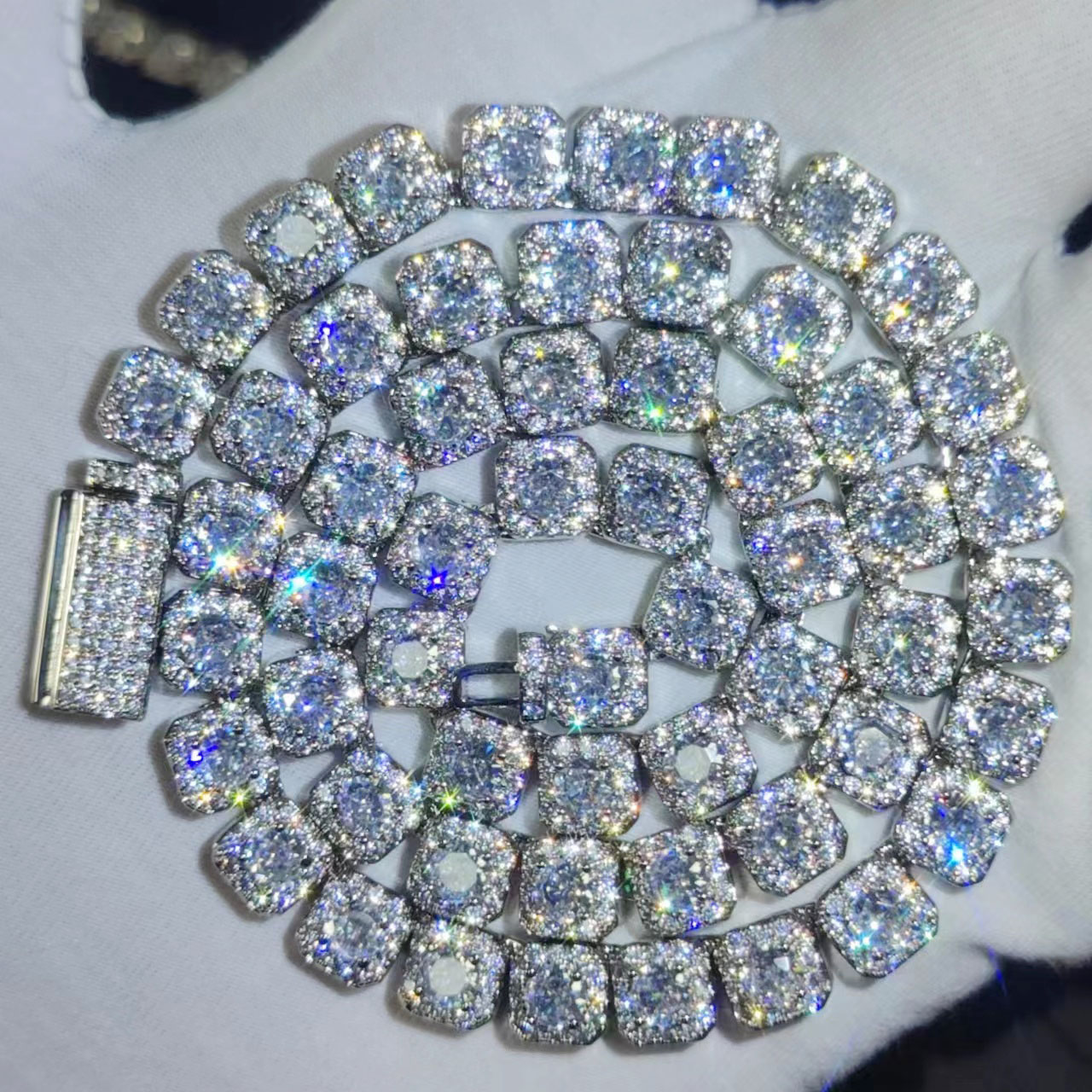 HHIOK Pulseira Tennis Miami co - Tennis Bracelet Cubic avaliação e preço