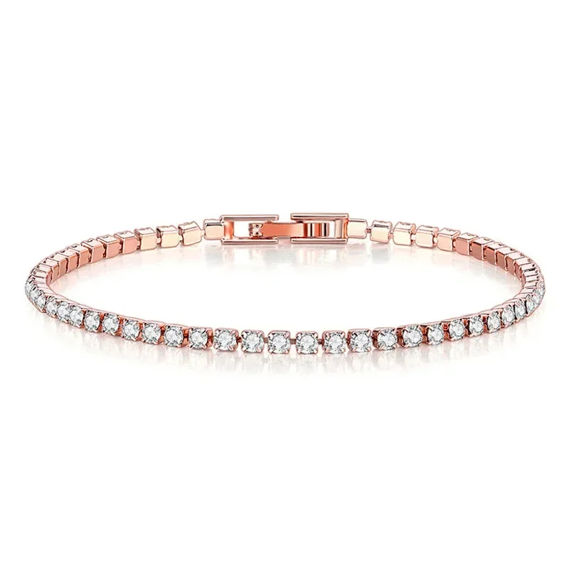 Bracelete hip hop tênis para m - Tennis Bracelet Cubic avaliação e preço
