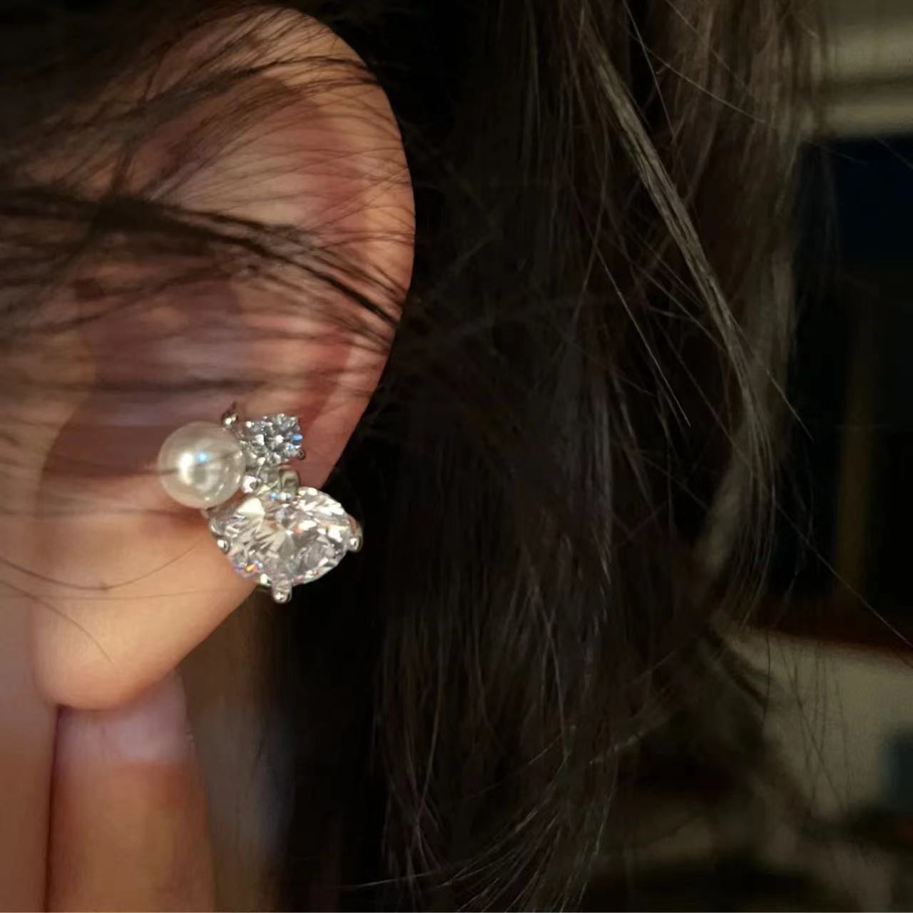 1 peça de clipe de orelha bril - Ear Cuff No Piercing avaliação e preço