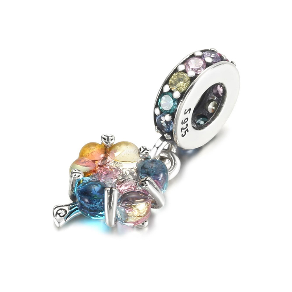 Charm Pendente de Prata Esterl - Paradise Jewelry & Watches Llc Miami Photos avaliação e preço