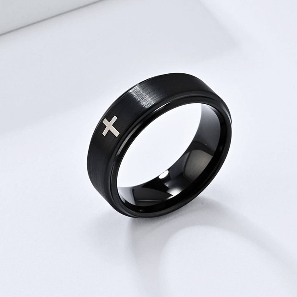 Retro titânio aço cristão jesu - Titanium Steel Ring avaliação e preço