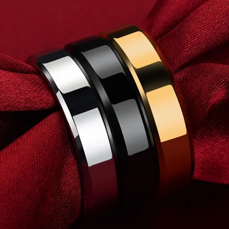 Anéis personalizados em aço in - Titanium Steel Ring avaliação e preço