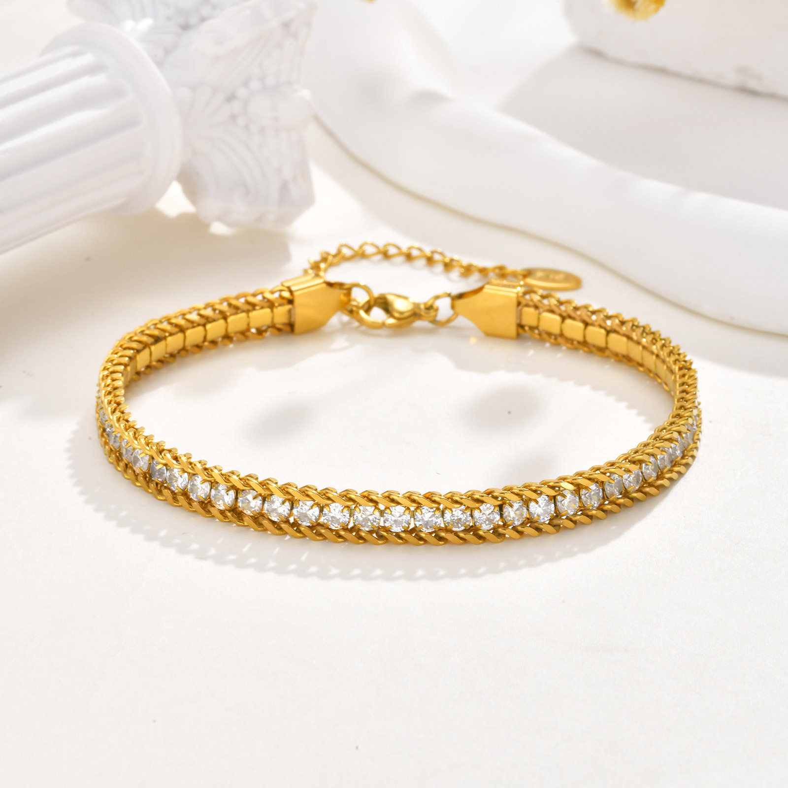 Vnox tornozeleiras de corrente - Jc Jewelry & Watches avaliação e preço