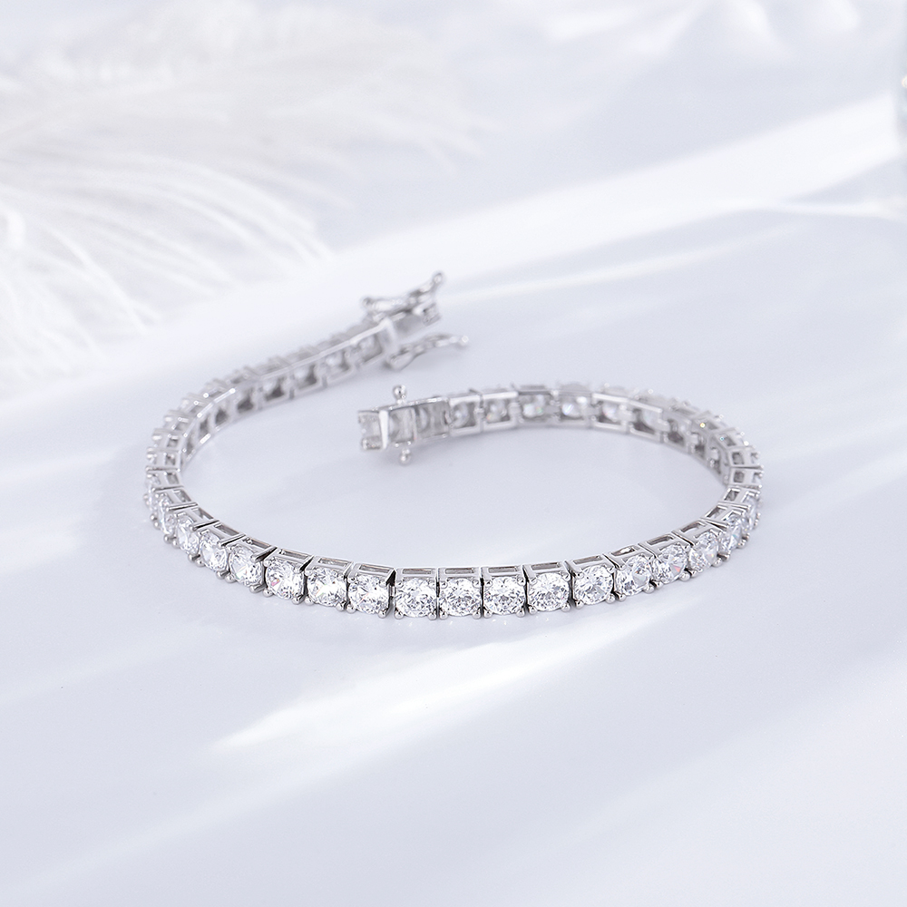 YLMyself 925 Pulseira de tênis - Tennis Bracelet Cubic avaliação e preço