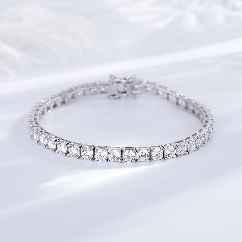 YLMyself 925 Pulseira de tênis - Tennis Bracelet Cubic avaliação e preço