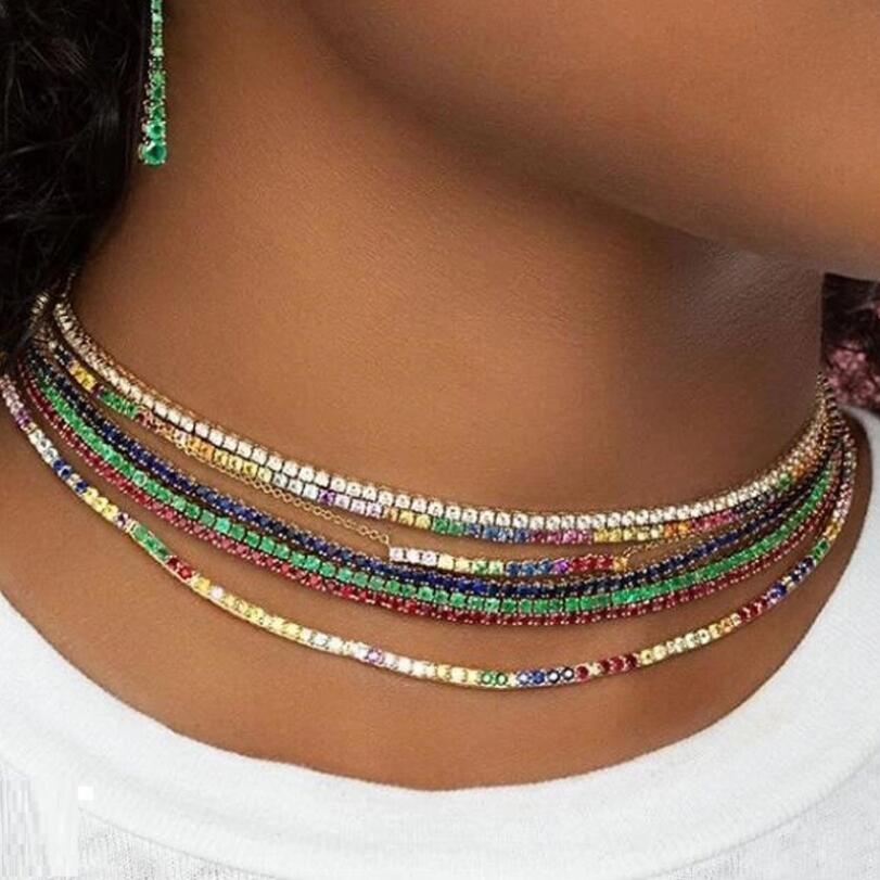 Colar Gargantilha de Tênis Col - Tennis Bracelet Cubic avaliação e preço