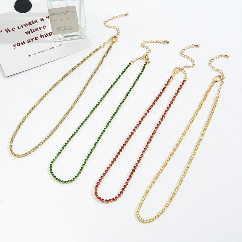 Colar Gargantilha de Tênis Col - Tennis Bracelet Cubic avaliação e preço