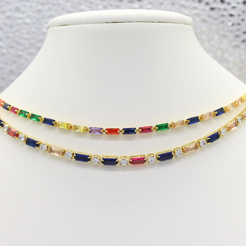 Colar Gargantilha de Tênis Col - Tennis Bracelet Cubic avaliação e preço