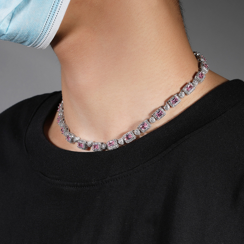 Colares Choker Hip Hop com Ped - Tennis Bracelet Cubic avaliação e preço