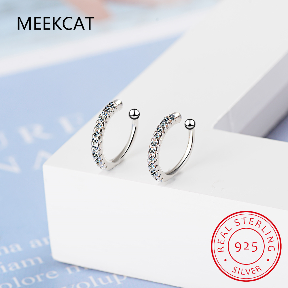 Brincos de prata esterlina 925 - Ear Cuff No Piercing avaliação e preço