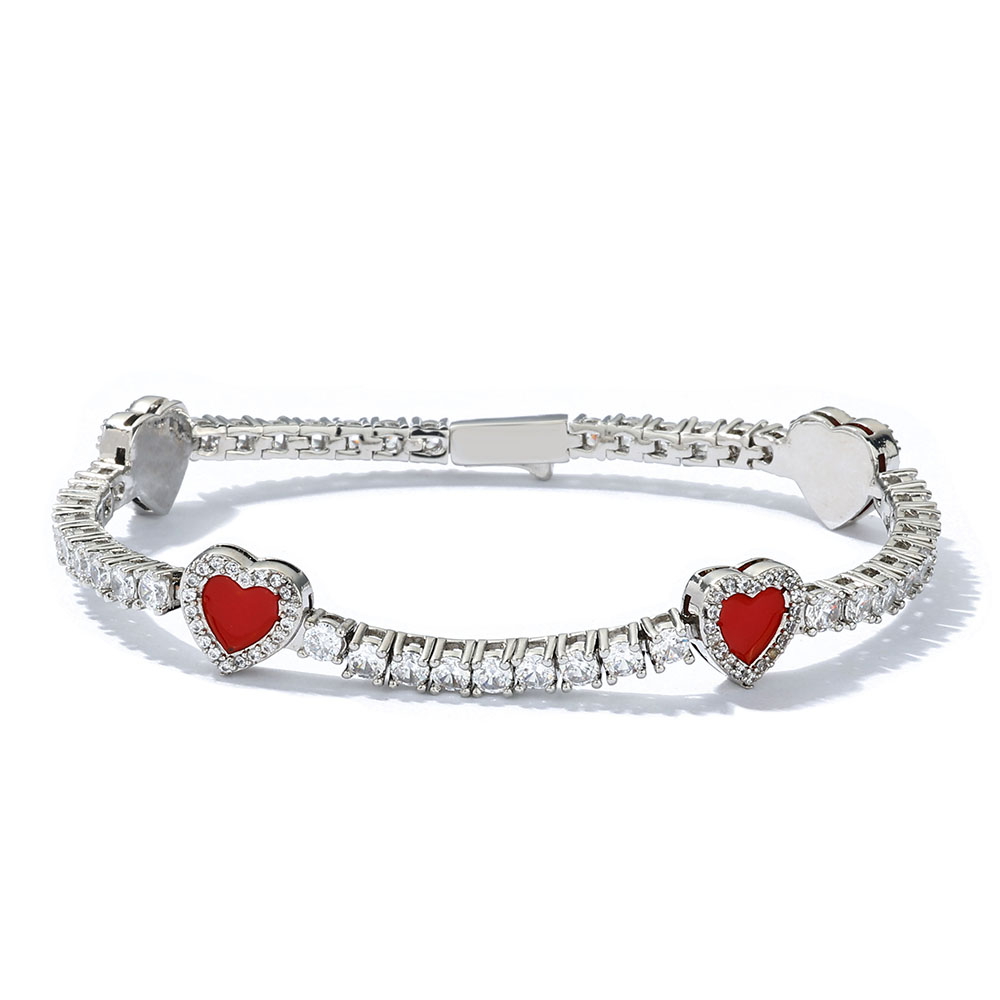 Ekeem venda quente colorido em - Tennis Bracelet Cubic avaliação e preço